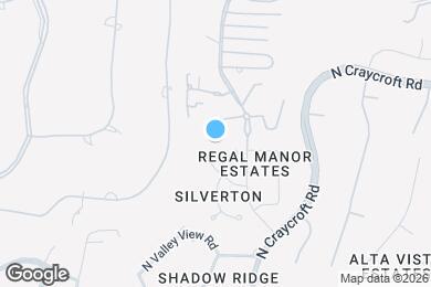 Map image of the property - 5531 E Silver Mine Pl