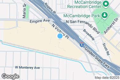 Map image of the property - 1403 W Victory Blvd