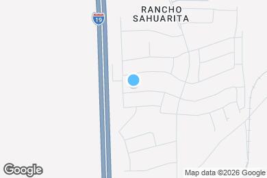 Map image of the property - 934 W Calle Las Varitas
