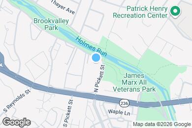 Map image of the property - 200 N Pickett St