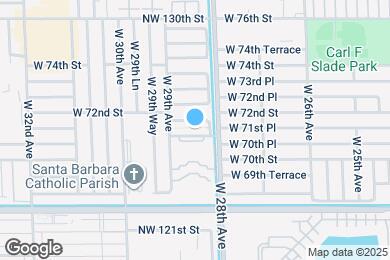 Map image of the property - 2849 W 71st St