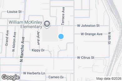 Map image of the property - 1701 Terrace Ave