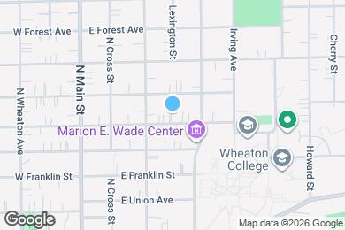 Map image of the property - 323 E Jefferson Ave