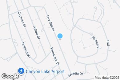 Map image of the property - 1803 Live Oak Dr