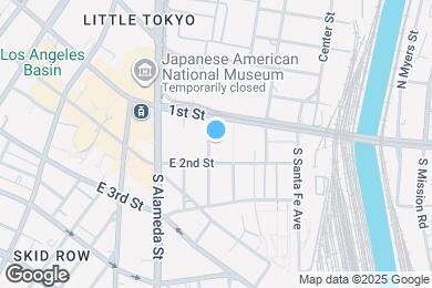 Map image of the property - 130 S Hewitt St