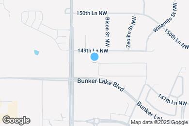 Map image of the property - 14896 Bison St NW