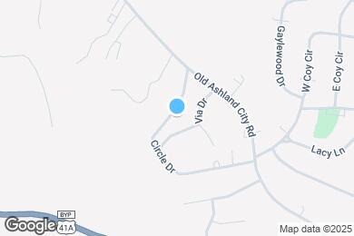 Map image of the property - 413 Circle Dr