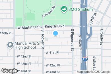Map image of the property - 637 W 41st St