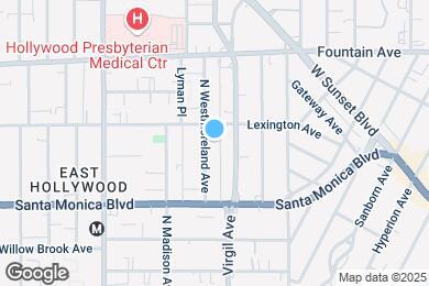 Map image of the property - 1168 N Westmoreland Ave