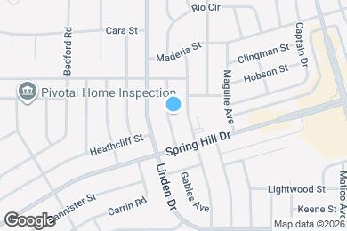 Map image of the property - 2040 De Carlo Ave