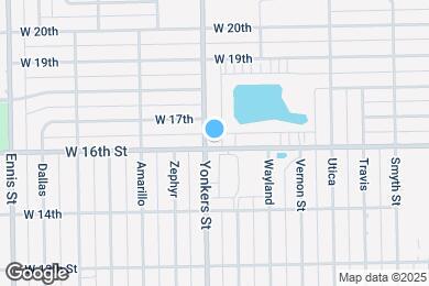 Map image of the property - 1600 Yonkers St