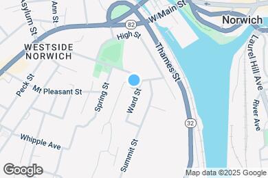 Map image of the property - 13 Ward St