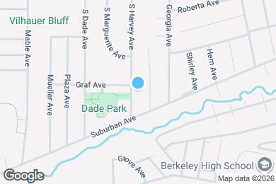 Map image of the property - 408 S Harvey Ave
