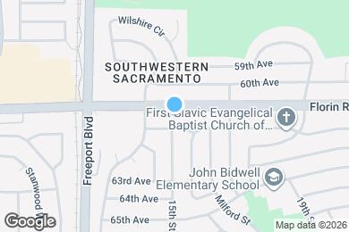 Map image of the property - 1500 Florin Rd