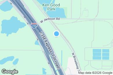 Map image of the property - 2200 N Interstate 35E