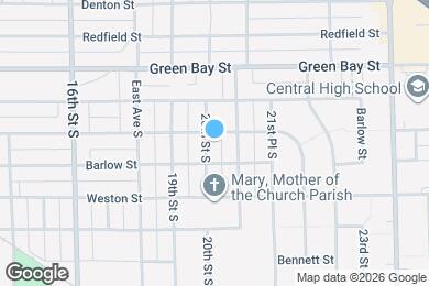 Map image of the property - 1911 20th St S