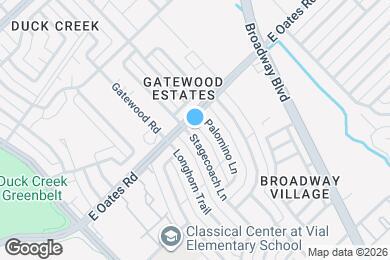 Map image of the property - 4906 Stagecoach Ln