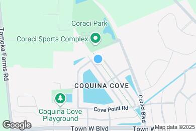 Map image of the property - 5315 Coquina Shores Ln