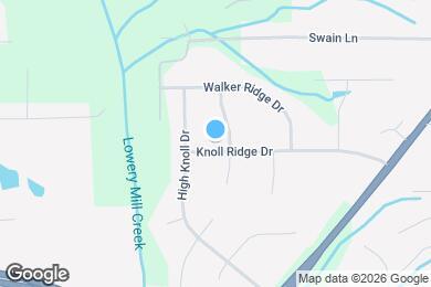 Map image of the property - 3117 Knoll Ridge Dr