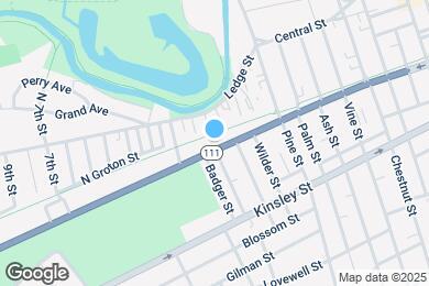 Map image of the property - 109 W Hollis St