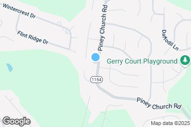 Map image of the property - 1252 Piney Church Rd