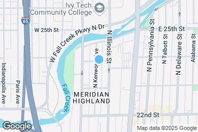 Map image of the property - Spacious 2 Bedroom Half Double