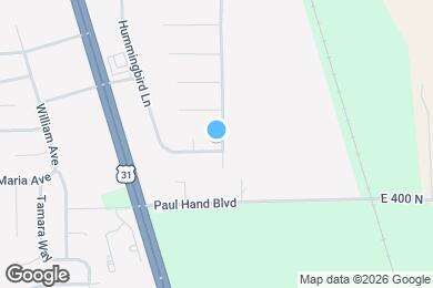 Map image of the property - 785 Hummingbird Ln
