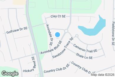 Map image of the property - 151 Avondale Blvd SE