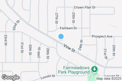 Map image of the property - Fairmeadows Village-55+ Independent Living Rental Community