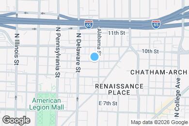 Map image of the property - 237 E Saint Joseph St