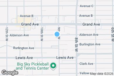Map image of the property - 1214 9th St W