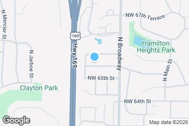 Map image of the property - 524 NW 65th Terrace
