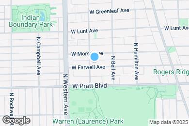 Map image of the property - 2234 W Farwell Ave