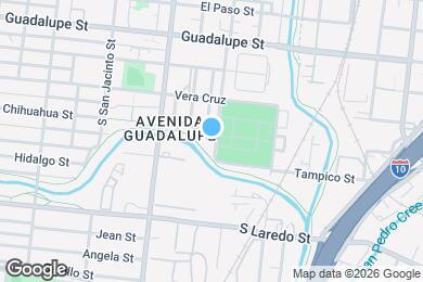 Map image of the property - 614 Chihuahua St