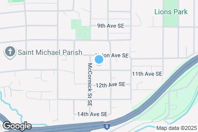 Map image of the property - 1716 11th Ave SE