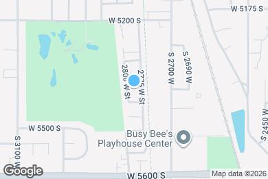 Map image of the property - 2785 W 5350 S