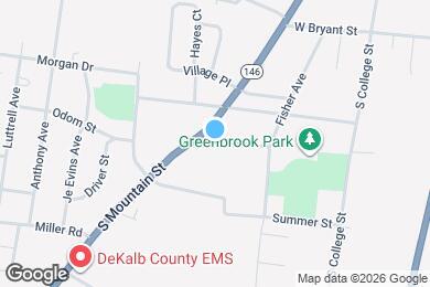 Map image of the property - 267 W Spring St