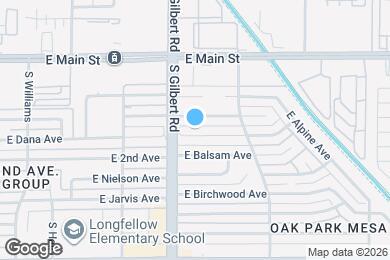 Map image of the property - 2030 E Aspen Ave