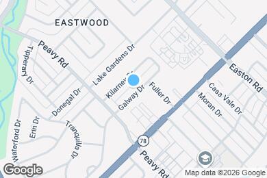 Map image of the property - 10109 Galway Dr
