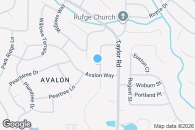 Map image of the property - 8471 Avalon Dr