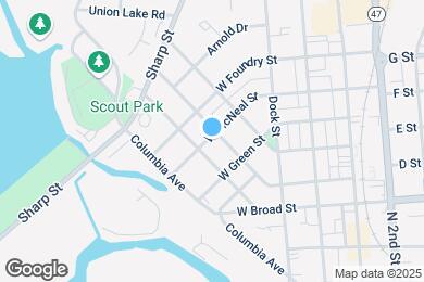 Map image of the property - 309 W McNeal St