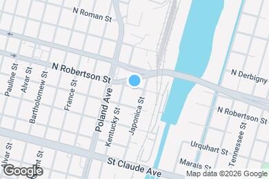 Map image of the property - 4524 N Robertson St