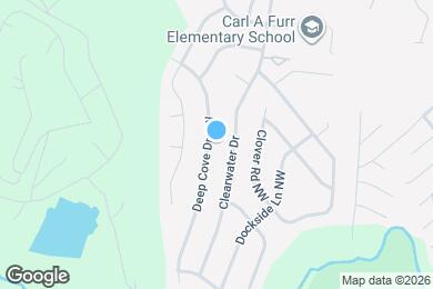 Map image of the property - 2921 Deep Cove Dr NW