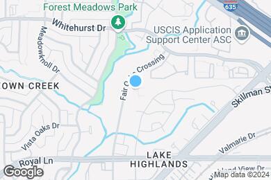 Map image of the property - Forest Ridge