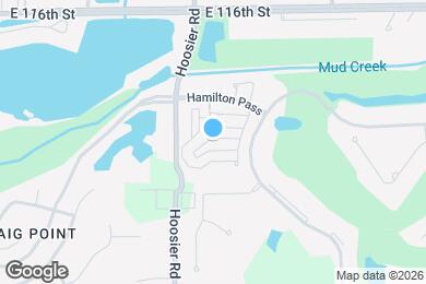 Map image of the property - The Hamilton at Fishers