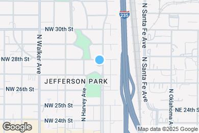 Map image of the property - 2813 N Robinson Ave