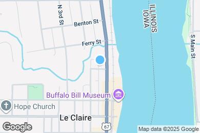 Map image of the property - 111 Ewing St