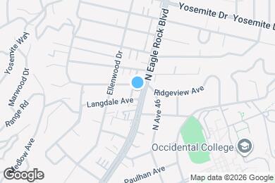 Map image of the property - 4713 Eagle Rock Blvd