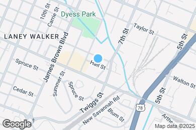 Map image of the property - 709 Hall St