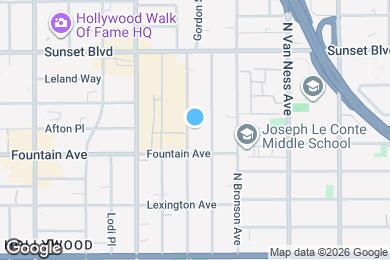 Map image of the property - 1328 Gordon St